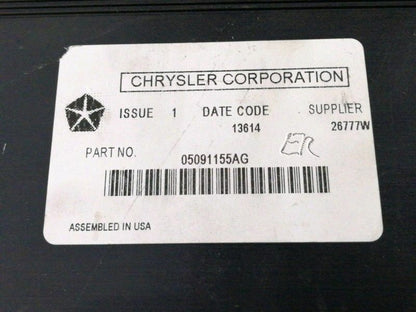 Amplificatore radio jeep cherokee ( 2013 > 2018 ) 05091674ag originale