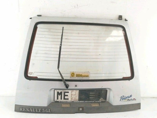 Portellone posteriore renault 5 gl prima - bagagliaio grigio vetro lunotto