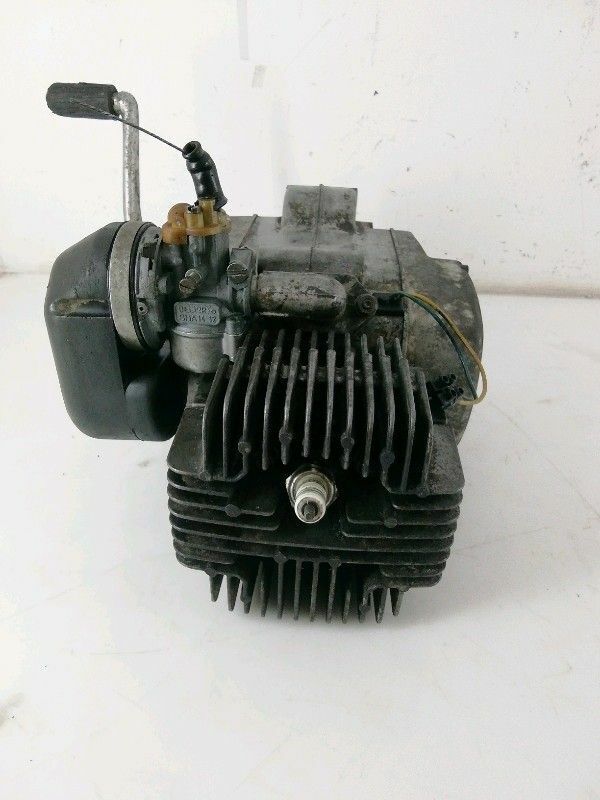 Motore malaguti haccapi 50 (1979) blocco completo carburatore testato