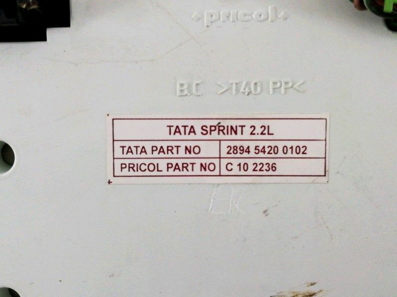 QUADRO STRUMENTI TATA XENON 2.2 (2010) CONTACHILOMETRI 289454200102 ORIGINALE