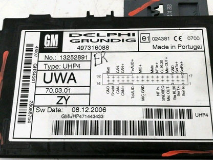 Centralina bluetooth opel antara ( 2006 > 2011 ) delphi 13252891 originale