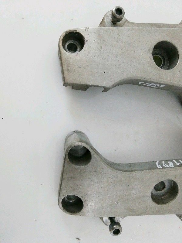 Coppia piastre centrali honda hornet 600 (1998 > 2002) protezione telaio