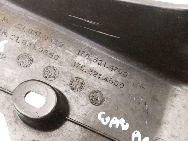 MODANATURA RIVESTIMENTO PIANTONE STERZO LANCIA DELTA LX (1986 - 1989) ORIGINALE