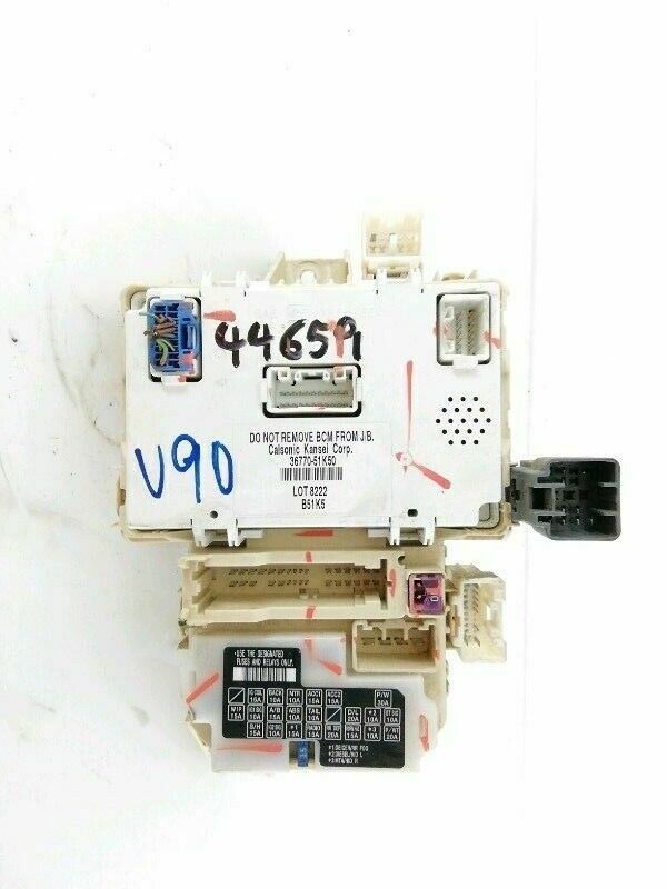 Centralina body computer suzuki splash 1.3 ( 2008 in poi ) 36770-51k50