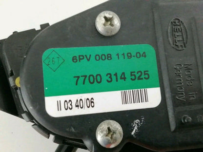 Pedale acceleratore renault master 2.5 dci (2006 in poi) 7700314525