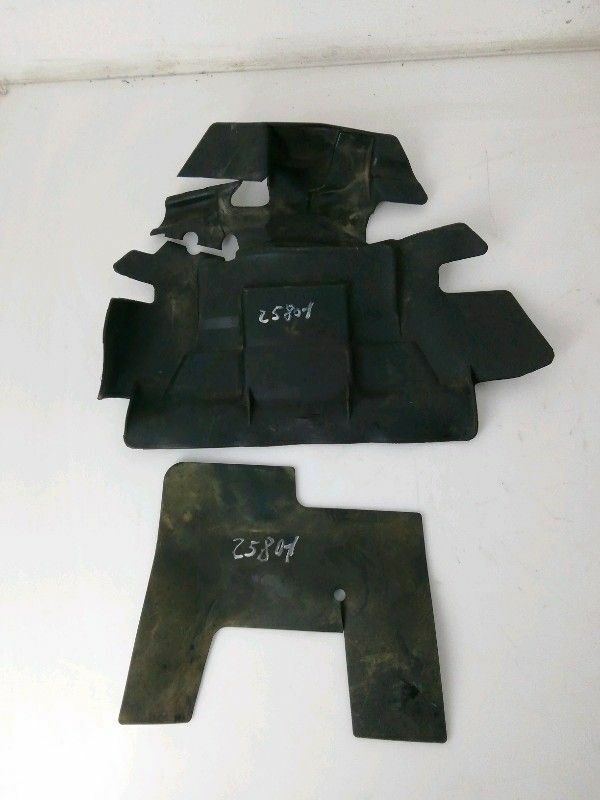 Tappetini copri motore yamaha fz6 (2004 - 2007) coppia paracalore originali