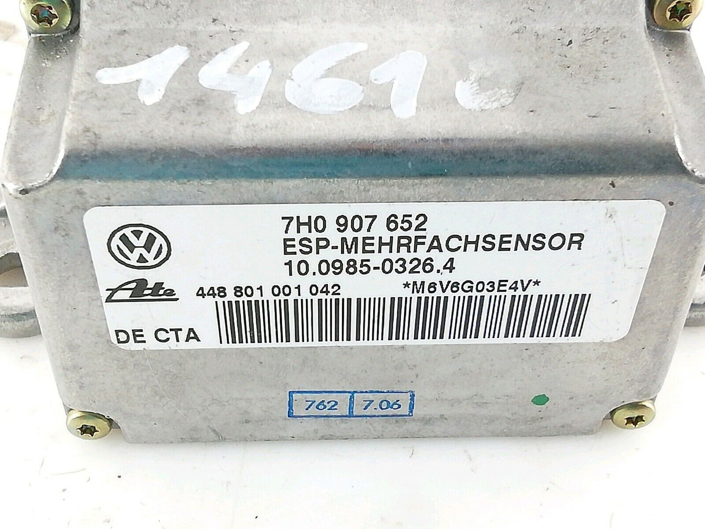 CENTRALINA ESP VOLKSWAGEN TOUAREG 3.0 TDi (2004 IN POI) 7H0907652 ORIGINALE