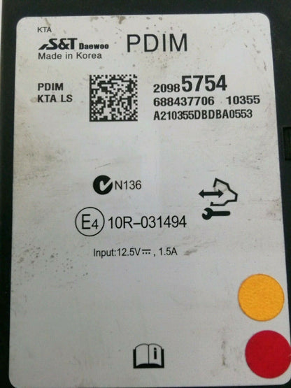 Centralina multimediale chevrolet orlando ( 2010 in poi ) 20985754