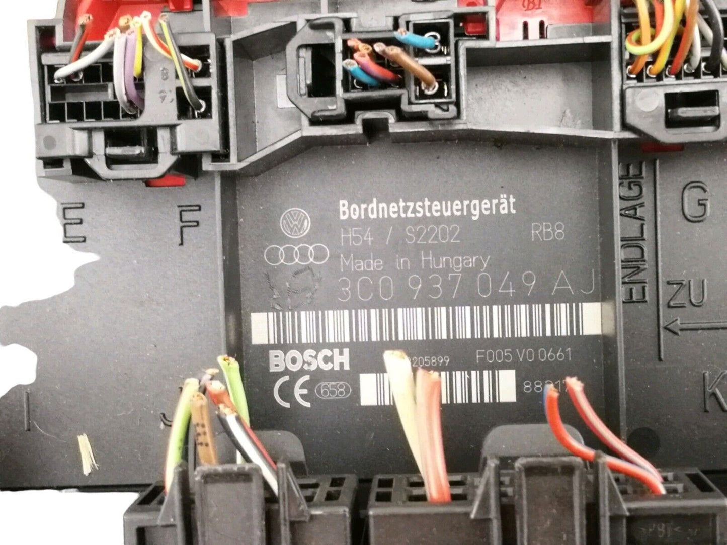 BODY COMPUTER VOLKSWAGEN TIGUAN 2.0 TDi (2008) 3C0937049AJ ORIGINALE