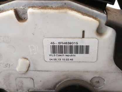 Serratura porta posteriore sinistra volkswagen polo (2009 > 2012) 6r4839015
