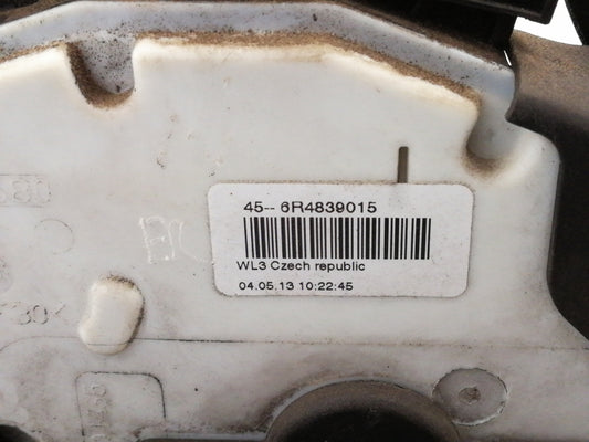 Serratura porta posteriore sinistra volkswagen polo (2009 > 2012) 6r4839015
