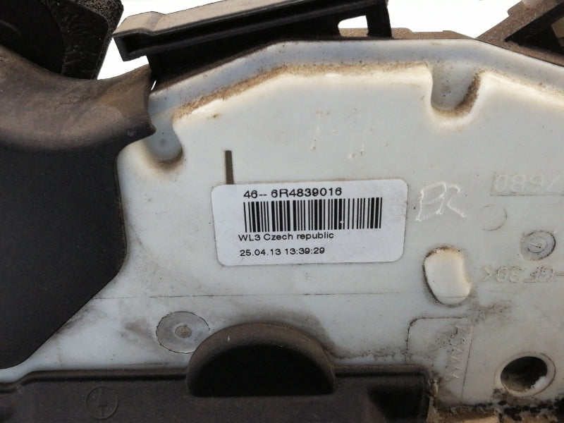 Serratura porta posteriore destra volkswagen polo (2010) 6r4839016 - 7 pin