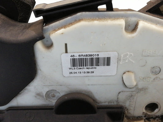 Serratura porta posteriore destra volkswagen polo (2010) 6r4839016 - 7 pin