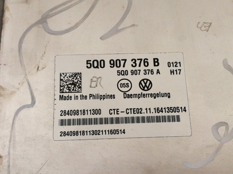Centralina sospensioni volkswagen passat (2014 in poi) 5q0907376b originale