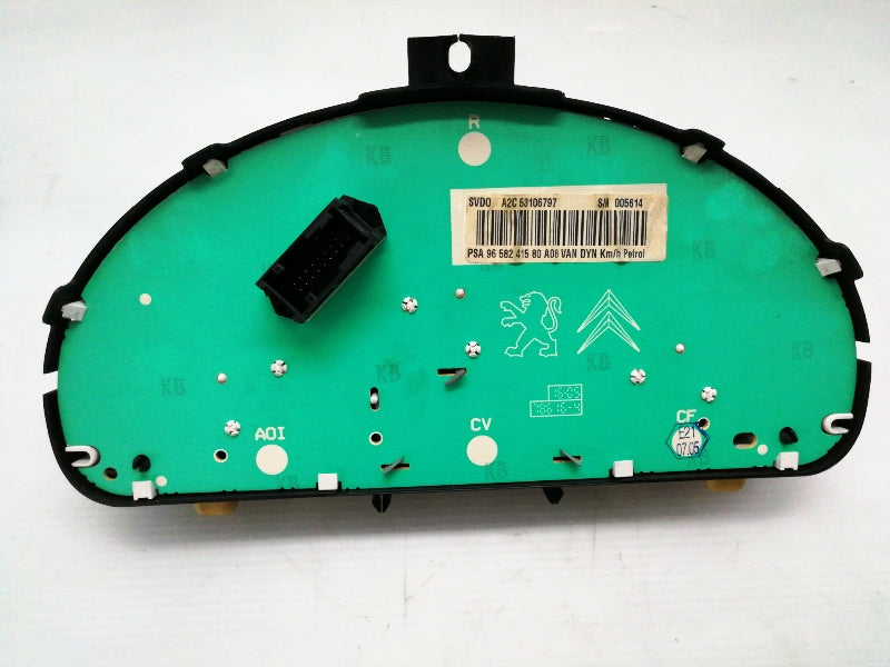 QUADRO STRUMENTI PEUGEOT 1007 - 1.4 ( 2004 > 2010 ) CONTACHILOMETRI 9658241580