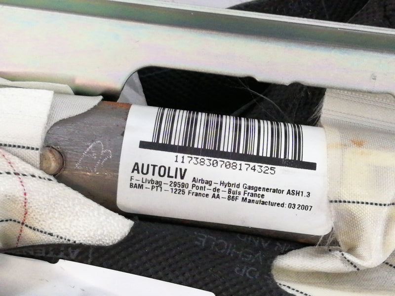 Airbag laterale a tendina toyota yaris ( 2005 > 2011 ) 621800d011 sinistro