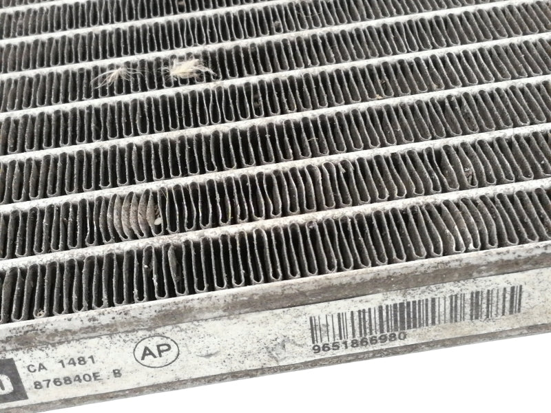 Condensatore aria condizionata peugeot 206 (1998 - 2009) valeo 9651866980