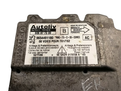 CENTRALINA AIRBAG PEUGEOT 307 (2005 - 2009) 606877300 ORIGINALE
