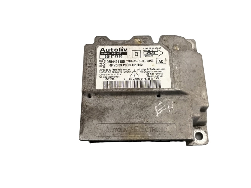 CENTRALINA AIRBAG PEUGEOT 307 (2005 - 2009) 606877300 ORIGINALE