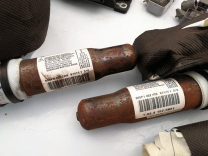 Kit airbag renault megane (2008 - 2012) cruscotto volante centralina