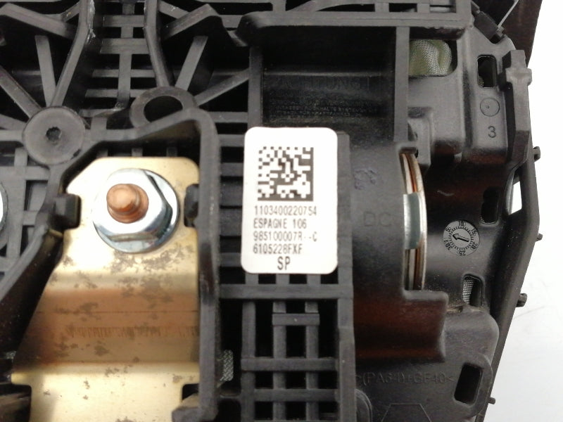 Kit airbag renault megane (2008 - 2012) cruscotto volante centralina