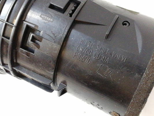 Bocchetta aria destra centrale nissan qashqai ( 2006 > 2014 ) clima