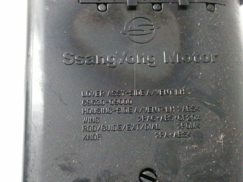 Bocchetta aria sinistra ssangyong kyron ( 2005 > 2007 ) cruscotto originale