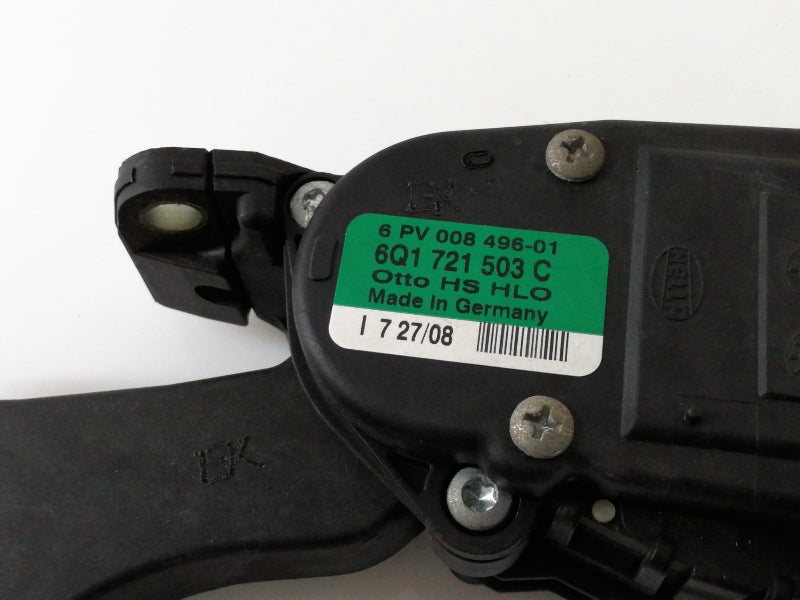 Pedale acceleratore seat ibiza 6j1 6j5 6j8 ( 2008 > 2015 ) 6q1721503c