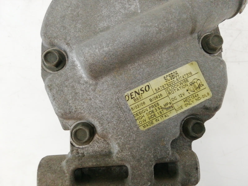 Compressore aria condizionata fiat punto (1999 > 2001) 51747318 clima denso