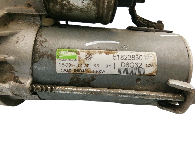 Motorino avviamento fiat panda 1.3 jtd (2003 in poi) 51823860 valeo 1.3 kw