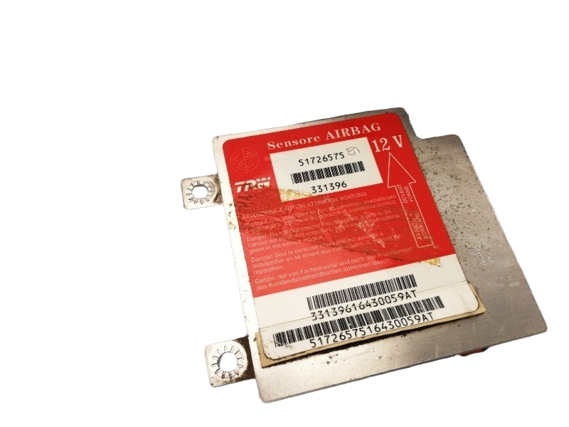 Kit airbag fiat punto (1999 - 2009) centralina volante passeggero 51726575