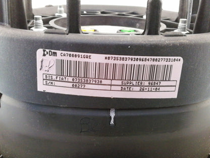 Airbag volante fiat idea ( 2003 > 2005 ) 07353837930 sterzo guida originale