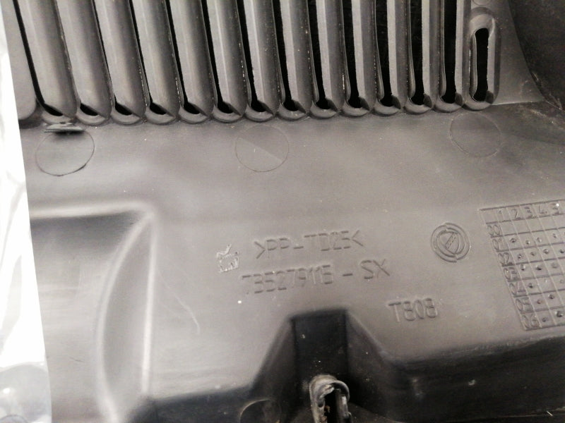 Griglia gocciolatoio fiat doblo' ( 2000 - 2009 ) coppia cunetta acqua