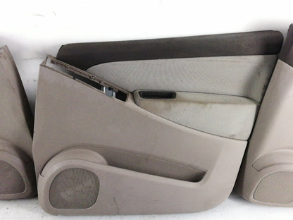 Kit 4 pannelli porta fiat idea (2003 - 2008) pannello grigio originali