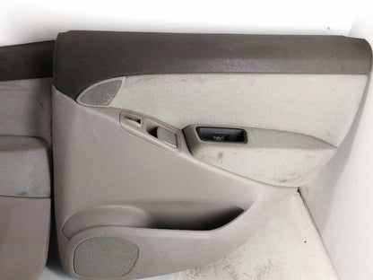 Kit 4 pannelli porta fiat idea (2003 - 2008) pannello grigio originali