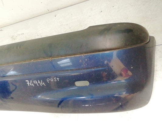 Paraurti posteriore peugeot 206 ( 1998 > 2009 ) 7410l5 blu - originale