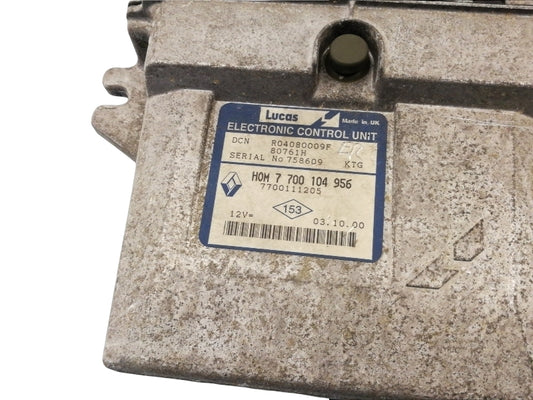 Centralina motore renault clio 1.9 d (1998 > 2000) 7700104956 originale