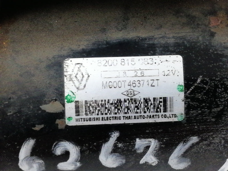 Motorino avviamento dacia sandero ( 2007 > 2012) mitsubishi 8200815083
