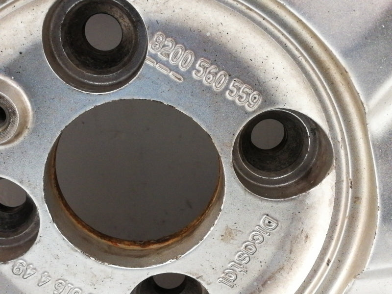 Cerchi in lega renault scenic (2003 -2009) 8200560559 - raggio 16 - coppia