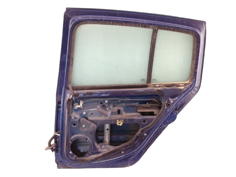 Porta posteriore destra renault clio (1998 > 2010) sportello blu con vetro