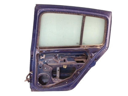 Porta posteriore destra renault clio (1998 > 2010) sportello blu con vetro