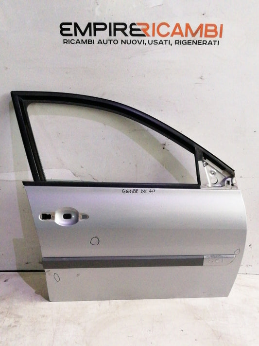 Porta anteriore destra renault megane (2002 - 2008) sportello grigio con