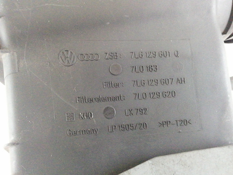 Scatola filtro aria volkswagen touareg 3.0 tdi ( 2004 > 2010 ) 7l6129601q