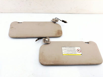 Alette parasole peugeot 407 ( 2004 - 2011 ) coppia sinistra + destra