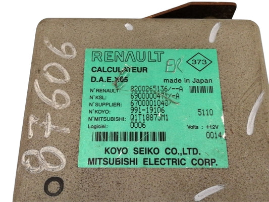 Centralina servosterzo renault clio ( 1999 > 2010 ) 8200265136 motore