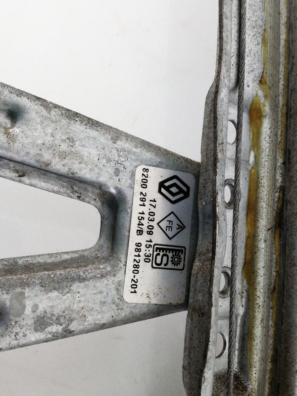 Alzacristallo manuale renault clio ( 2005 in poi ) porta posteriore
