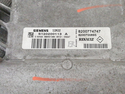 Centralina iniezione motore renault twingo 1.2 ( 2007 > 2011 ) 8200774747