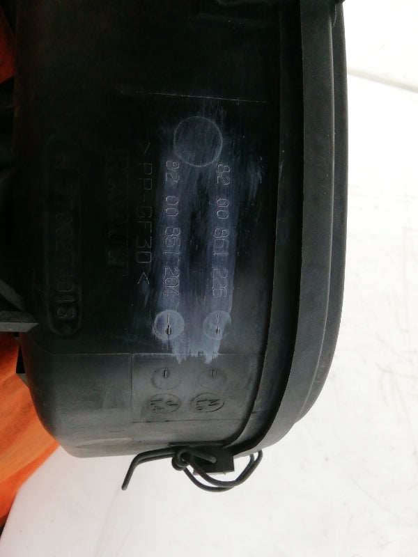 Scatola filtro aria dacia sandero 1.4 benzina (2007 > 2012) 8200861226