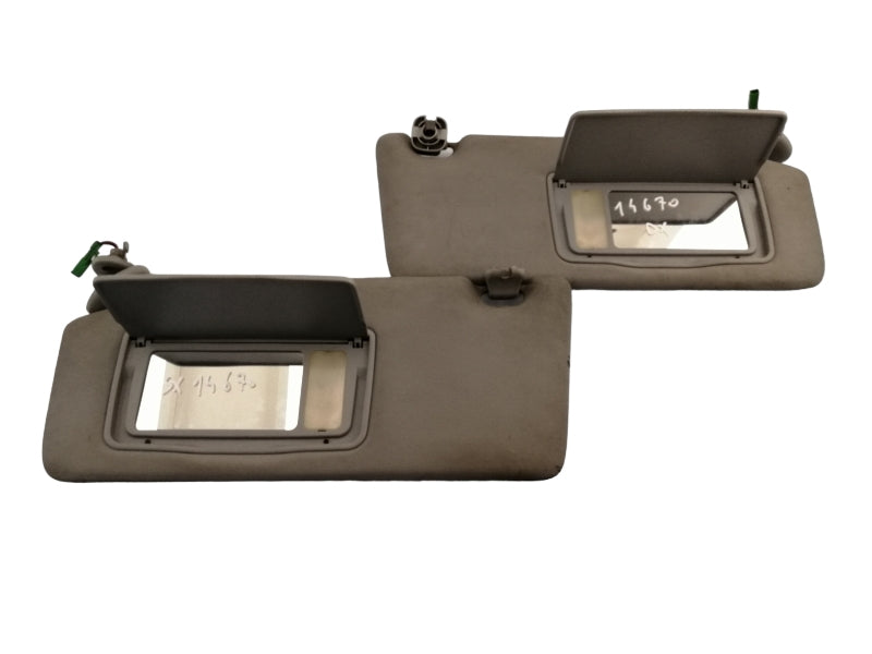 ALETTE PARASOLE HONDA CIVIC VIII (2005 - 2008) COPPIA SINISTRA + DESTRA ORIG.