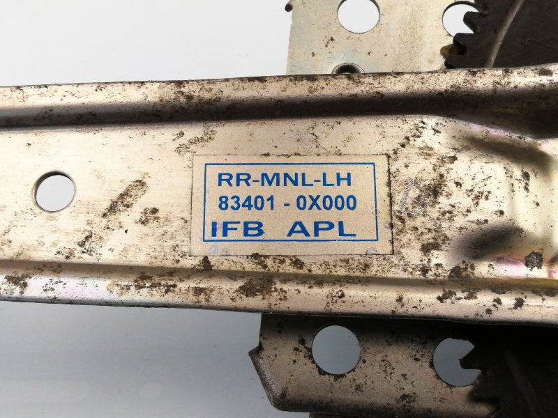 Alzacristallo porta posteriore sinistra hyundai i10 (2007>2013) 83401-0x000